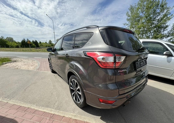 Ford Kuga cena 77900 przebieg: 158000, rok produkcji 2017 z Międzyrzecz małe 529